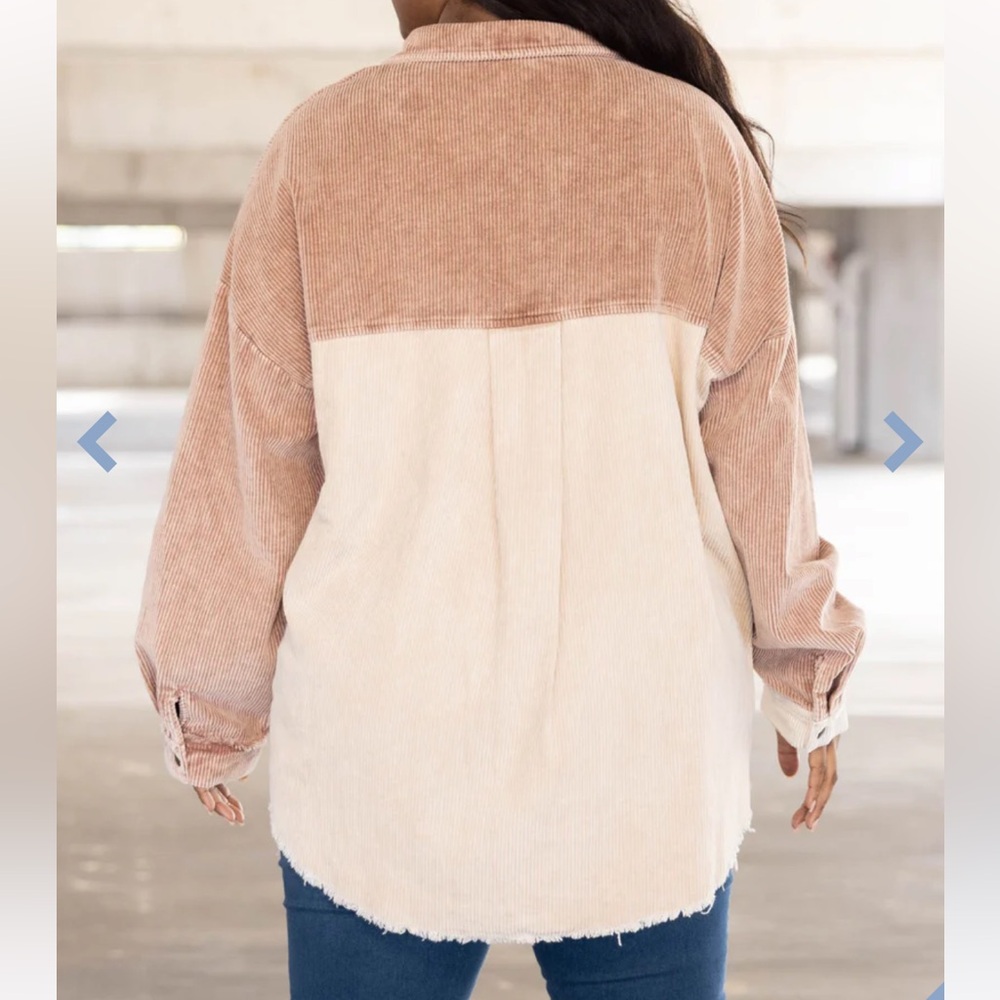 Chic Soul Point Blank Shacket - Picture 2 of 5